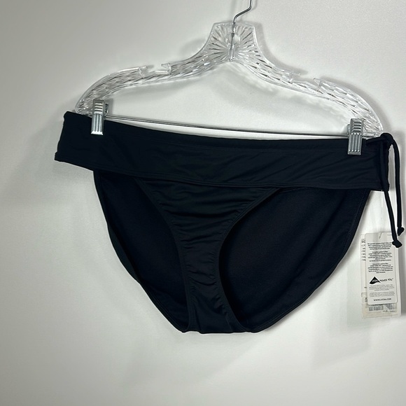 Athleta Side tie bottom black bikini bottom size XL.NWT - Picture 1 of 11